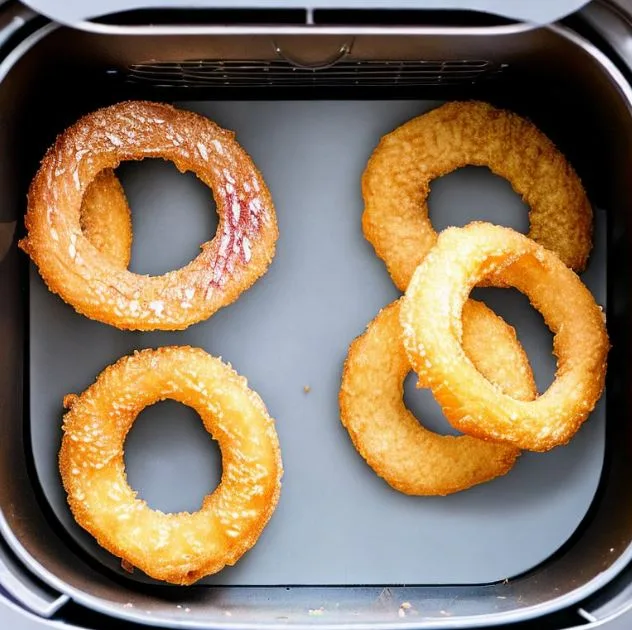 løkringer i airfryer oppskrift og fremgangsmåte