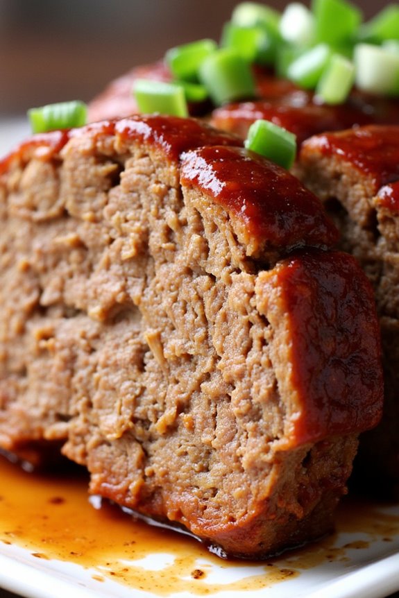 asian style meatloaf with ginger