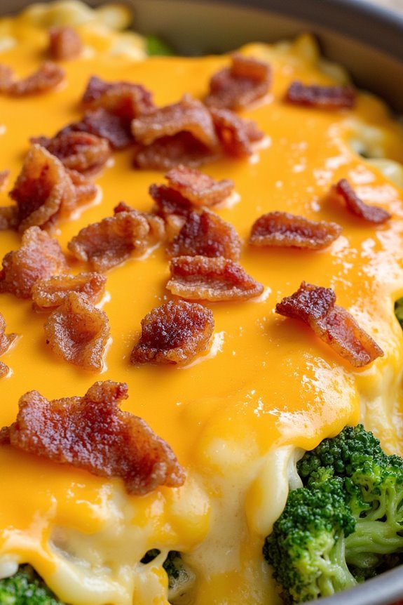 bacon and broccoli casserole delight