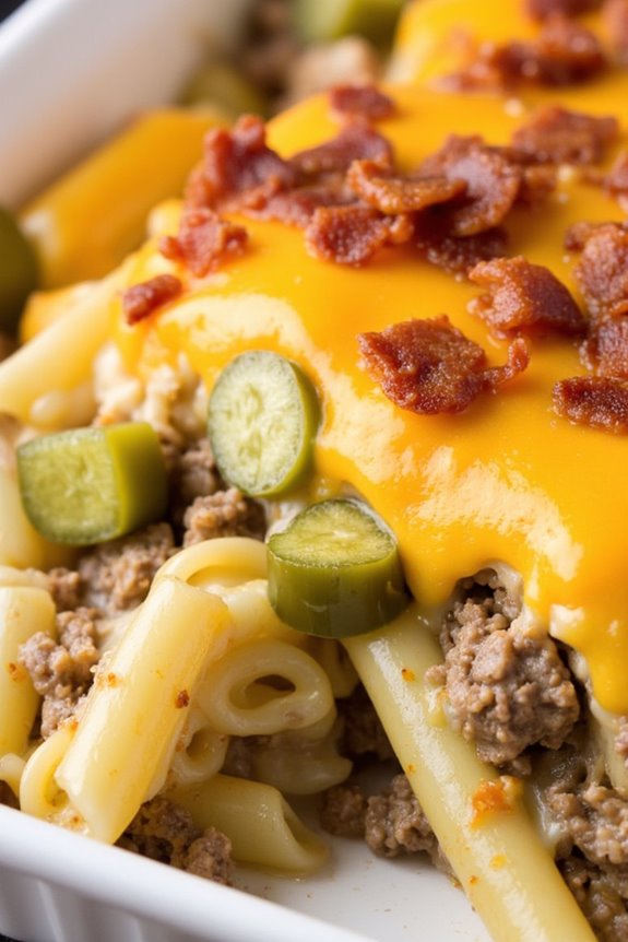 bacon cheeseburger casserole recipe