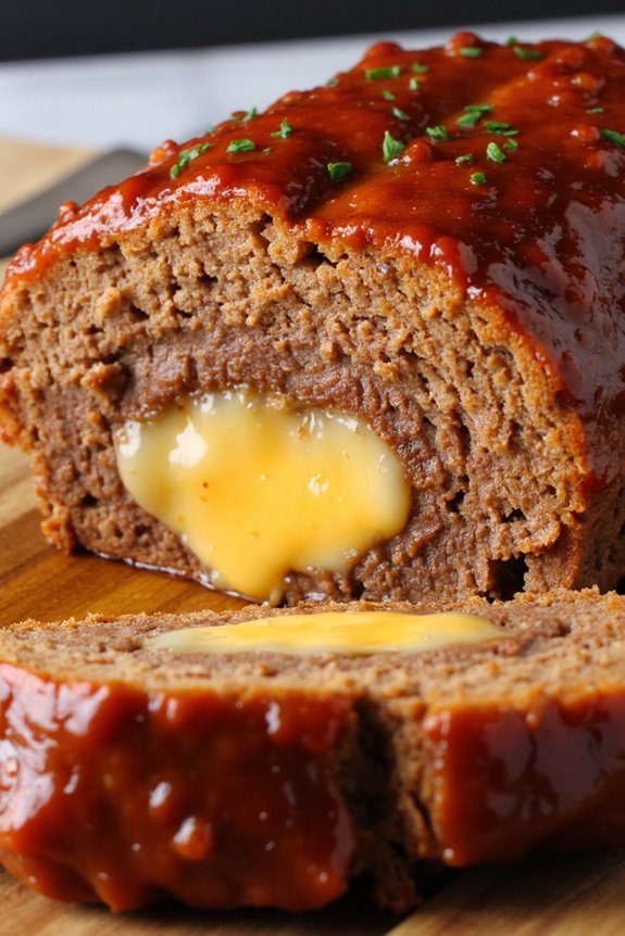 bbq cheesy meatloaf recipe