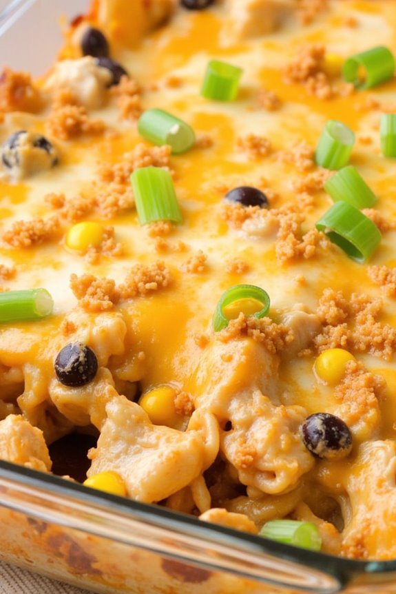 bbq ranch chicken casserole