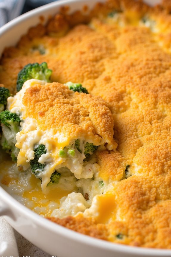 broccoli cheese casserole recipe