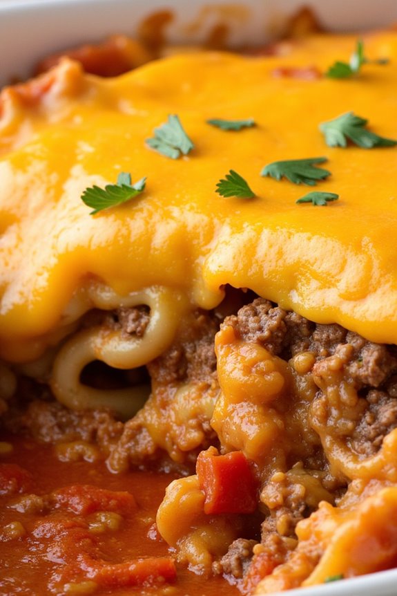 cheeseburger casserole recipe delight