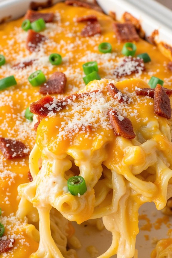 cheesy bacon ranch casserole