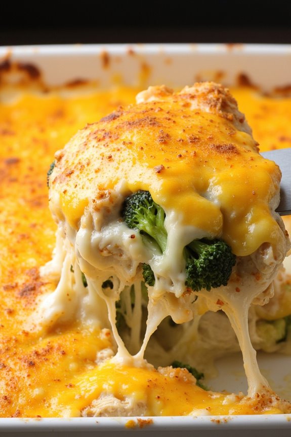 cheesy chicken broccoli casserole