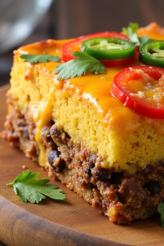 cheesy mexican cornbread casserole