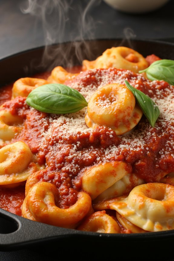 cheesy tortellini crockpot recipe