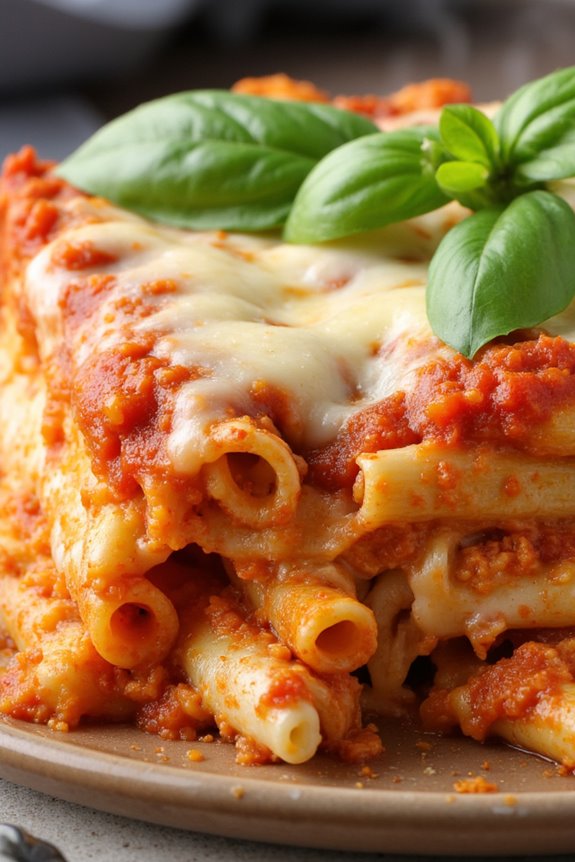 classic cheesy pasta casserole