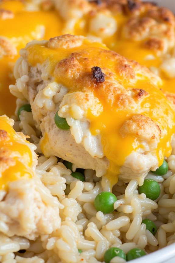 comforting chicken and rice casserole