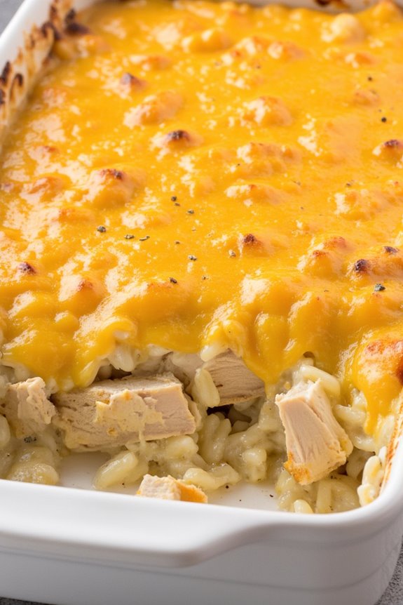 comforting chicken and rice