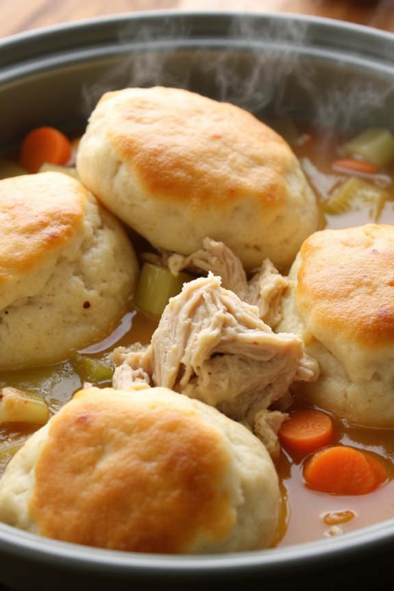 comforting chicken dumplings recipe