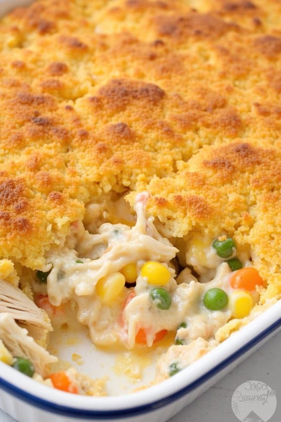 comforting chicken rice casserole
