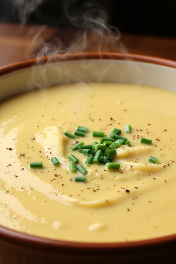 comforting creamy potato soup
