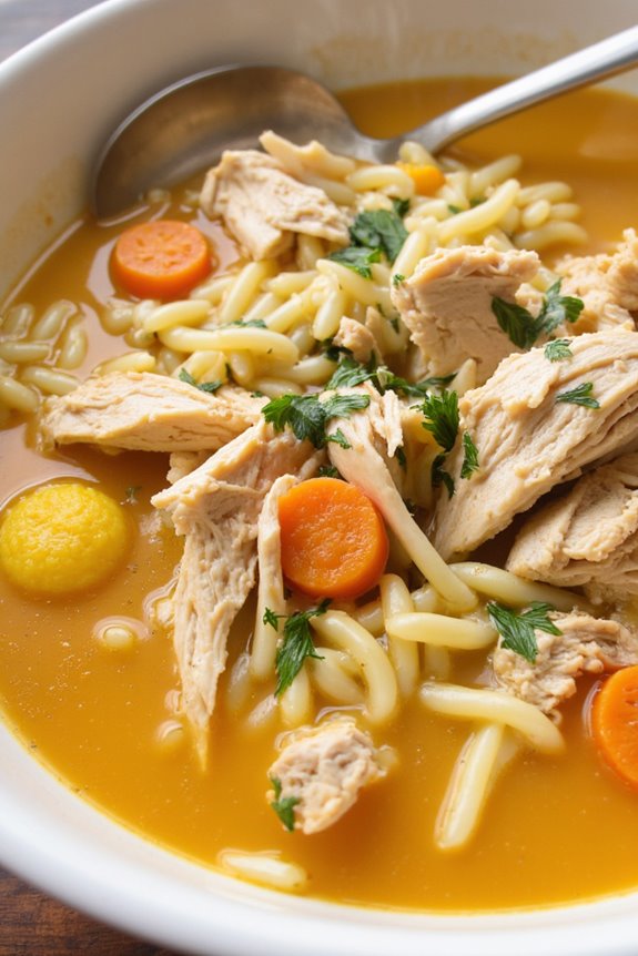 comforting greek lemon soup