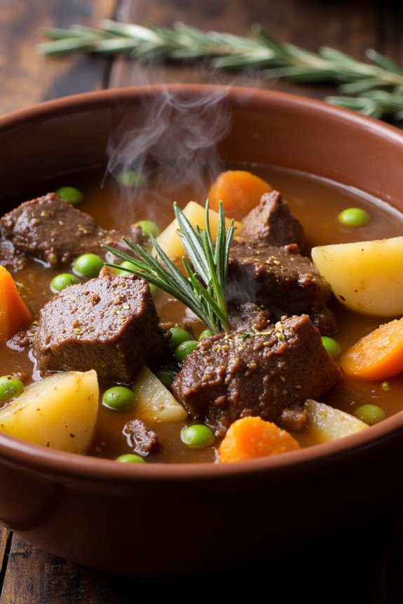 comforting homemade beef stew