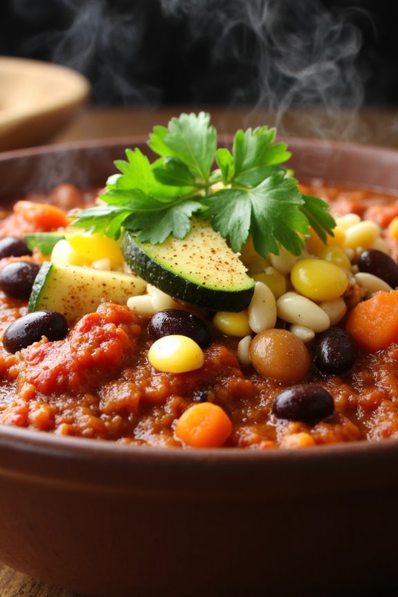 comforting nutritious customizable chili
