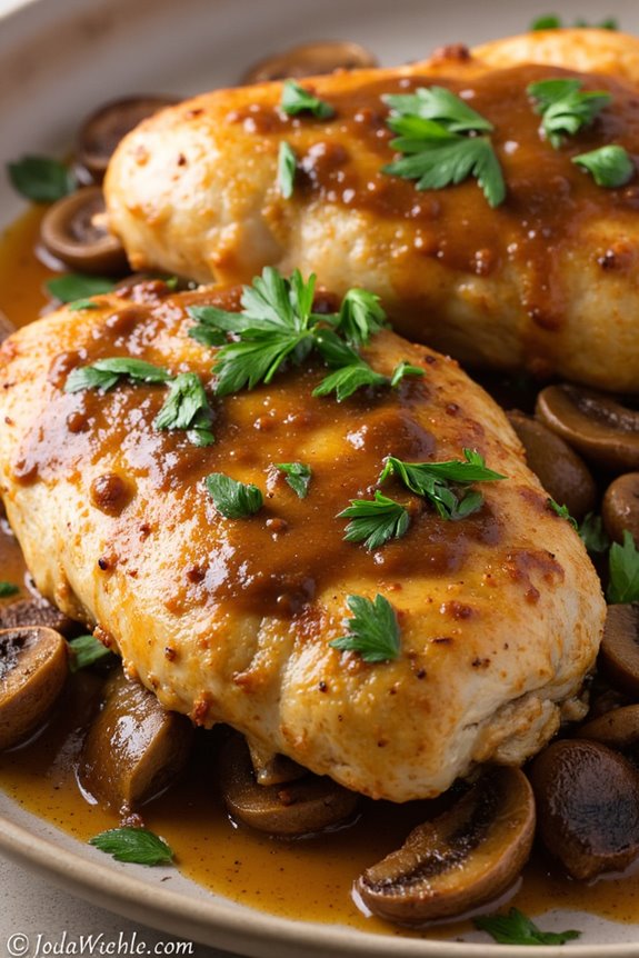 comforting slow cooked chicken dish