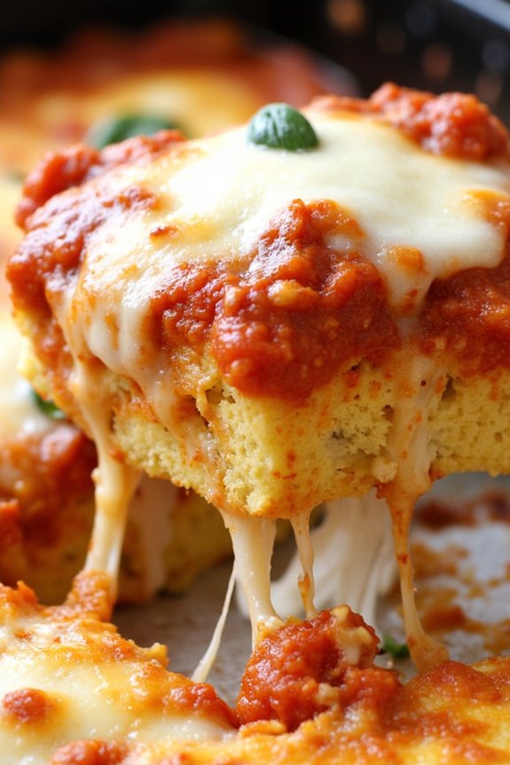 comforting tomato basil casserole