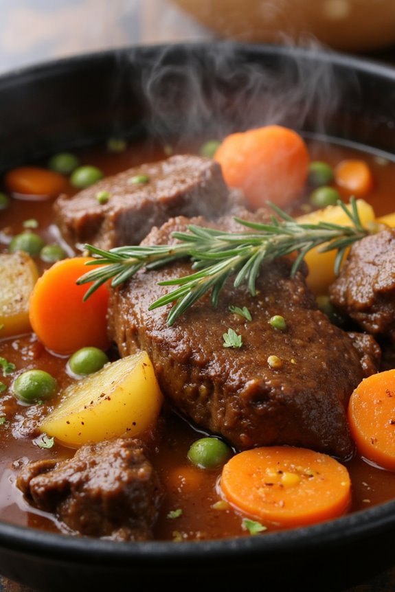 cozy nourishing beef stew