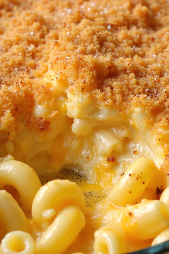 creamy cheesy crunchy comfort