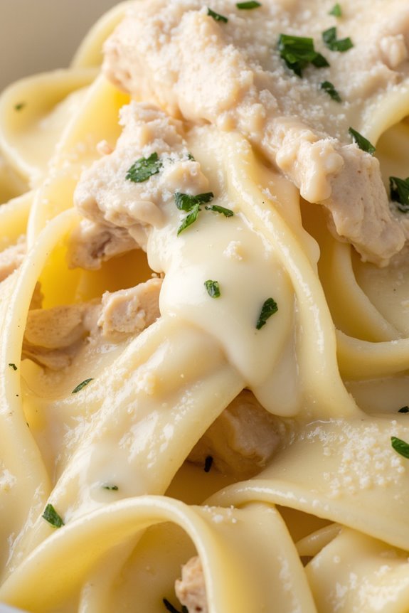 creamy chicken alfredo delight