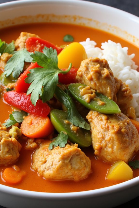 creamy thai coconut stew