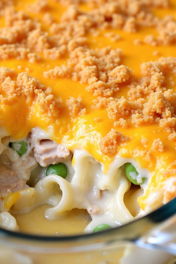 creamy tuna noodle casserole