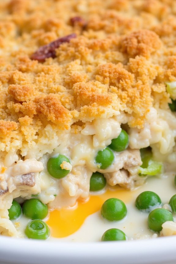 creamy tuna rice casserole