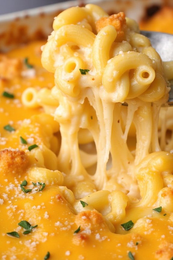 crockpot cheesy mac and cheese