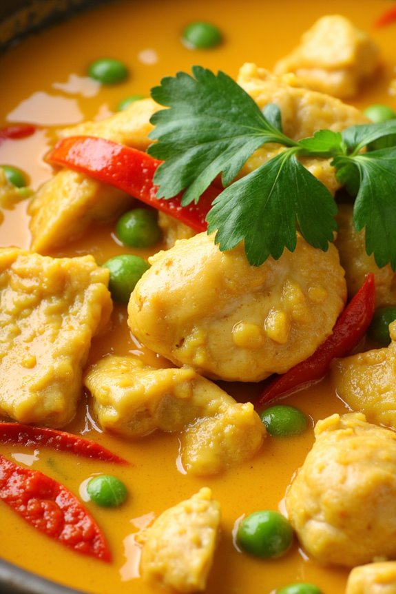 crockpot coconut curry chicken