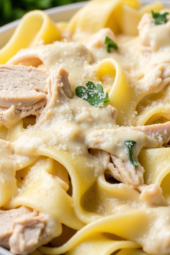 crockpot creamy chicken alfredo