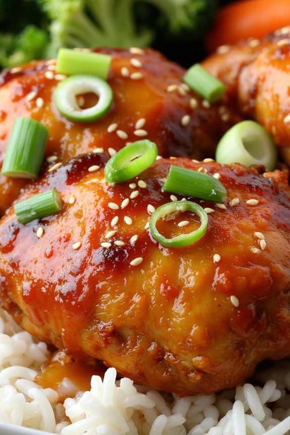 crockpot honey garlic chicken