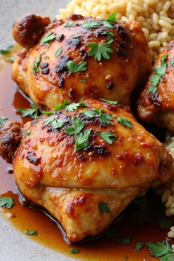 crockpot honey garlic chicken