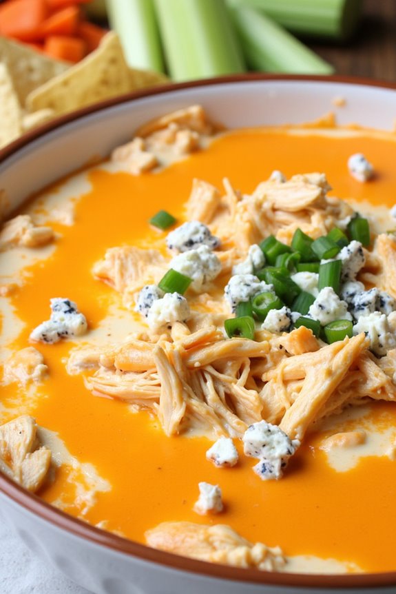 crockpot spicy buffalo dip