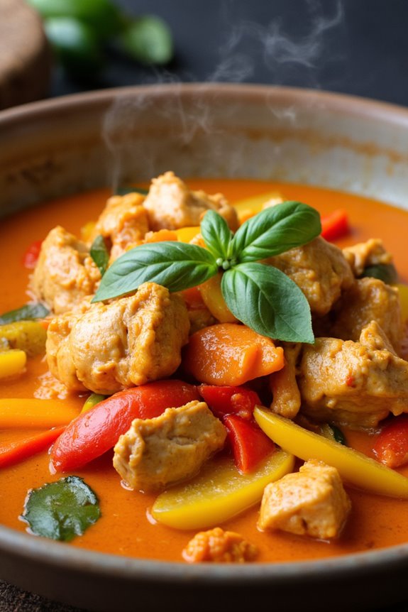crockpot spicy thai curry