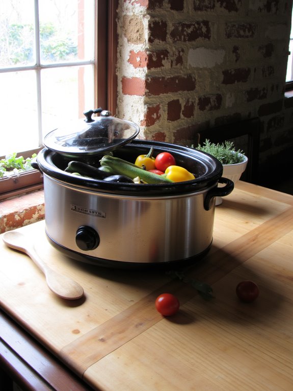 crockpot summer vegetable ratatouille