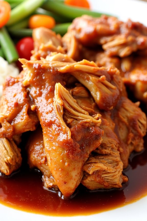 crockpot sweet bbq chicken