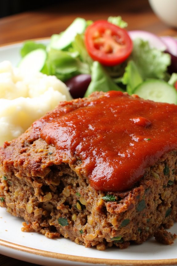 delicious plant based lentil loaf