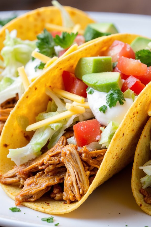 delicious slow cooker tacos