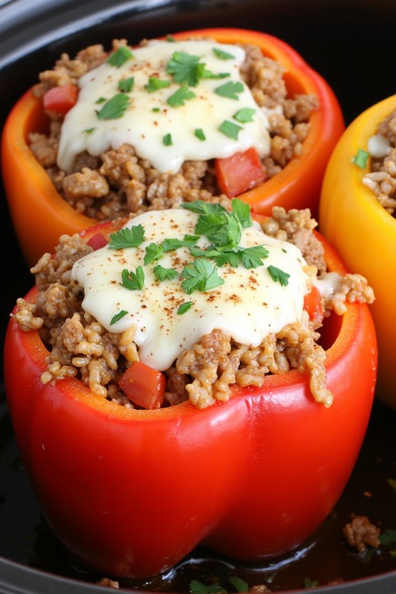 delicious stuffed bell peppers