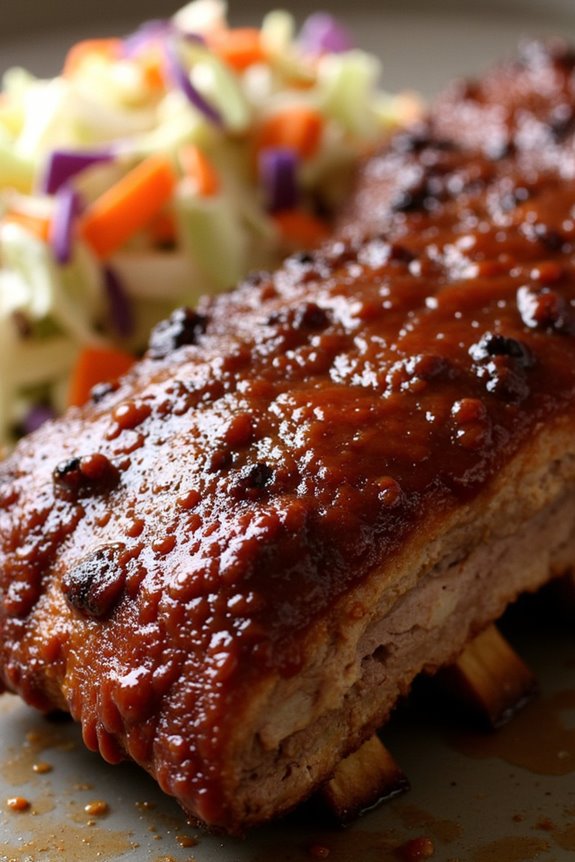 effortless slow cooked bbq ribs