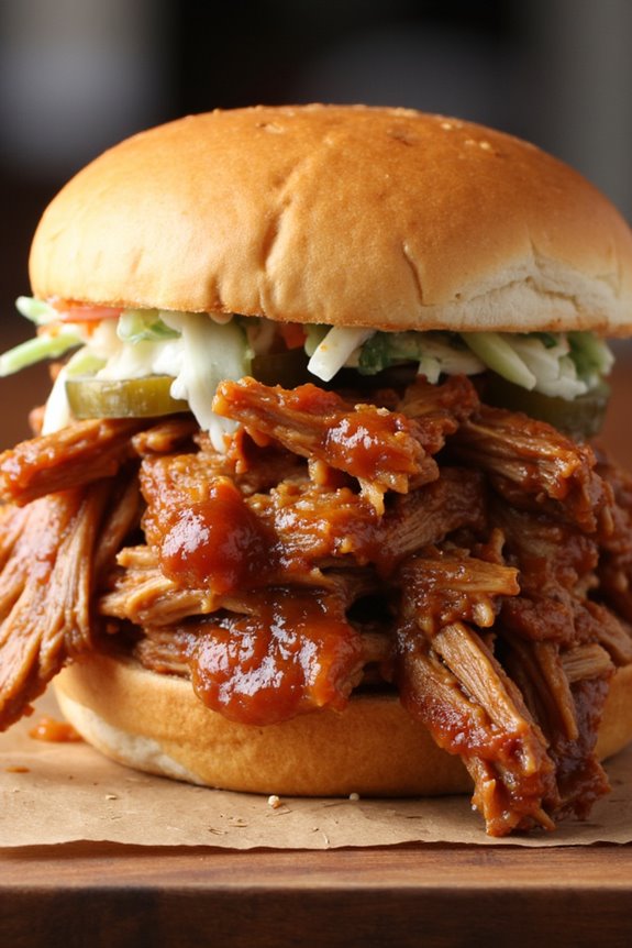 effortless slow cooked pulled pork