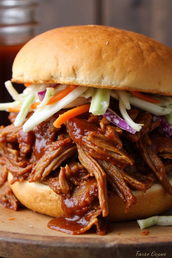 effortless slow cooked pulled pork