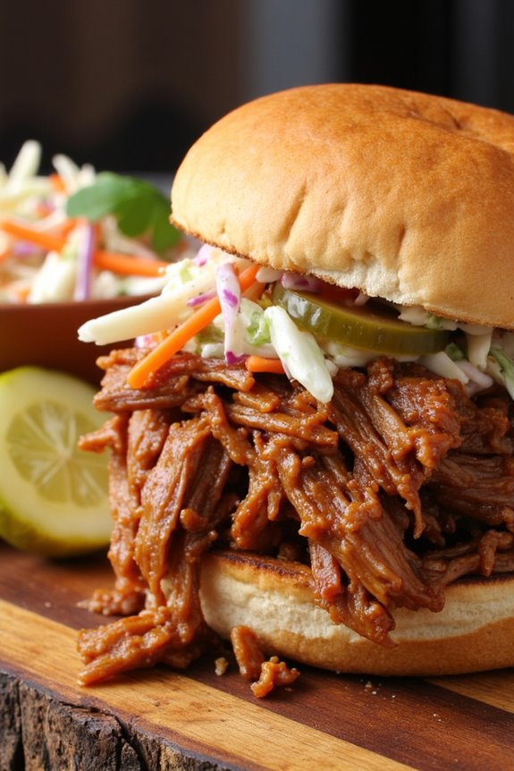 effortless slow cooker sandwiches