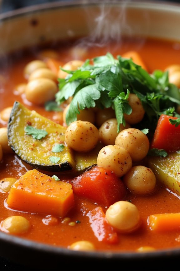 flavorful hearty chickpea stew