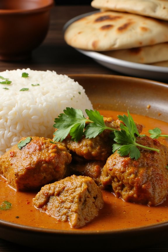 flavorful slow cooked curry lamb