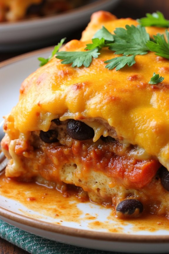 flavorful vegan tofu casserole