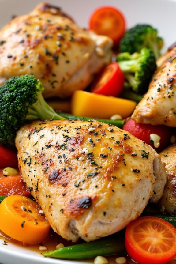 garlic herb chicken delight