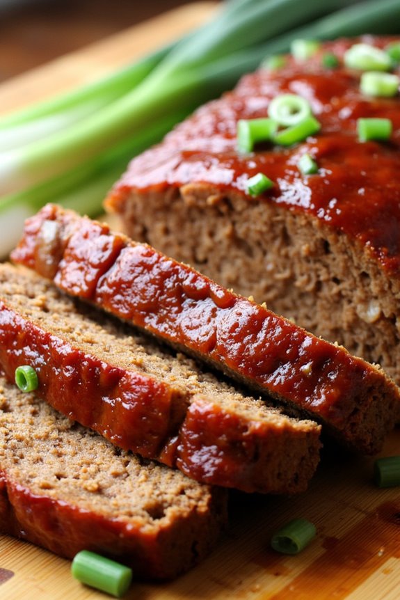 ginger teriyaki air fryer meatloaf